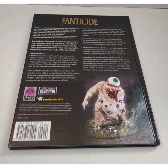 Fanticide Book with Sealed Card Pack Fantasy Skirmish Game - Picture 4 of 11
